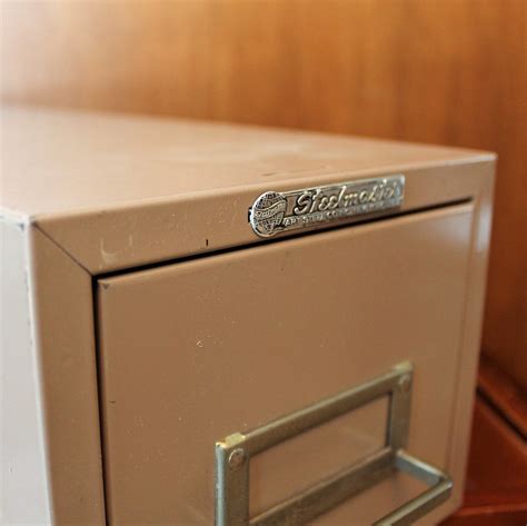 steelmaster file cabinet metal single drawer-art steel company|vintage steelmaster 30 drawer cabinet.